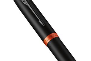 PARKER BOLIGRAFO NEGRO MATE NARANJA