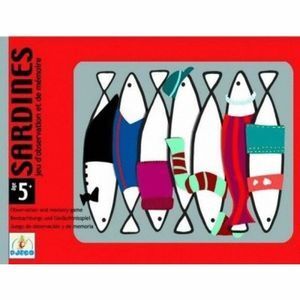 DJECO JUEGO CARTAS SARDINES