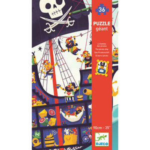 DJECO PUZZLE GIGANTE BARCO PIRATA