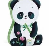 DJECO  PUZZLE SILUETA LEO EL PANDA