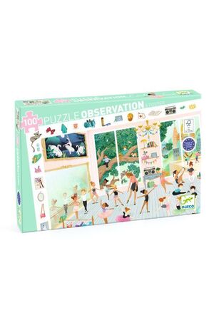 DJECO PUZZLE OBSERVACION LA ESCUELA DE BAILE