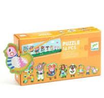 DJECO PUZZLE GRANDES Y PEQUEÑOS GRANJA