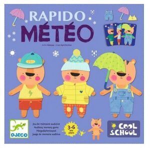 DJECO COOL SCHOOL RAPIDO METEO