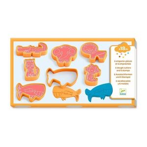 DJECO MOLDE PLASTILINA ANIMALES