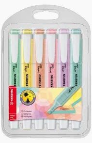  SWING COOL PASTEL STABILO PACK 6
