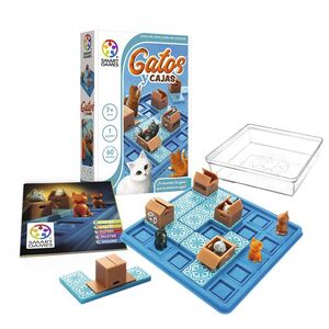 LUDILO SMART GAMES GATOS Y CAJAS