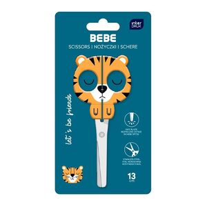 TIJERAS 13CM TIGRE BEBE FRIENDS