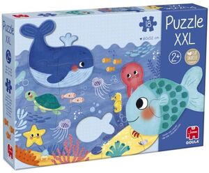 PUZZLE XXL 18 PIEZAS OCEANO