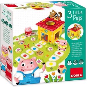 JUEGO COOPERATIVO 3 LITTLE PIGS (JUEGO 3 CERDITOS)