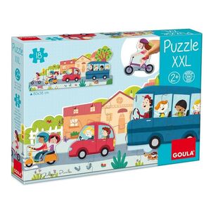 PUZLE XXL VEHICULOS 18 PZAS.