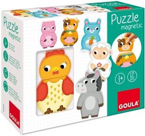 PUZZLE MAGNETICO INTERCAMBIABLE GRANJA