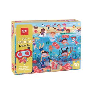 APLI PUZZLE SECRETO 60 PIEZAS PLAYA