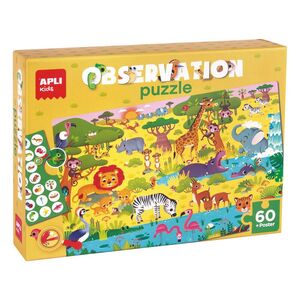 APLI PUZZLE OBSERVACION LA PLAYA 60 PIEZAS