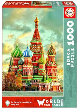 PUZZLE 1000 * CATEDRAL DE SAN BASILIO, M