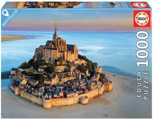 MONT SAINT MICHEL DESDE EL AIRE PUZZLE 1000 PIEZAS
