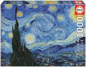 NOCHE ESTRELLADA VAN GOGH PUZZLE 1000 PIEZAS