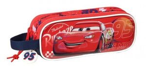 PORTATODO DOBLE CARS DOUBLE VISION 21X8X6CM