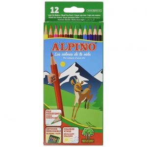 LAPICES ALPINO 12 COLORES R:AL010654