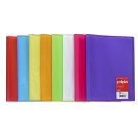 POLIPLAS 20 FUNDAS A4 TRANSLUCIDO VIOLET