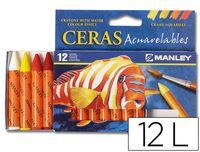 CERAS ACUARELABLES MANLEY 12