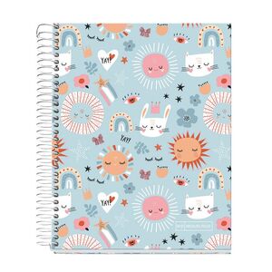 MIQUELRIUS CUADERNO CUADRICULA NB4  SUN VIBES A-5