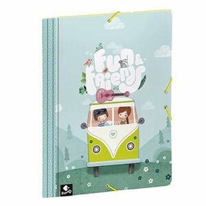 BUSQUETS CARPETA GOMAS FRIENDS
