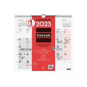 CALENDARIO FINOCAM PARED ESCRIBIR L 2023