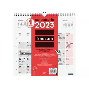 CALENDARIO FINOCAM PARED ESCRIBIR 30X30 2023