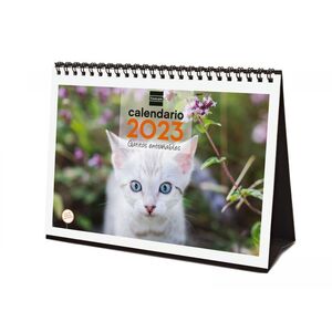 CALENDARIO FINOCAM SOBREMESA GATITOS 2023