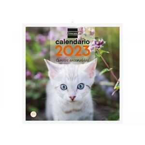 CALENDARIO FINOCAM PARED 30X30 GATITOS 2023