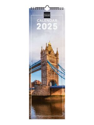 FINOCAM CALENDARIO LARGO IMAGENES LONDON 2025