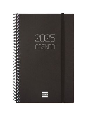 FINOCAM AGENDA OPAQUE E-5 SVH NEGRO 2025