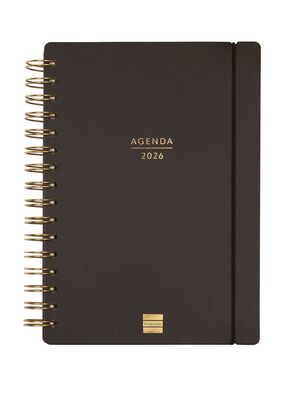 AGENDA ESCOLAR 25/26 16 MESES HAIKU E-10 SVH NEGRO