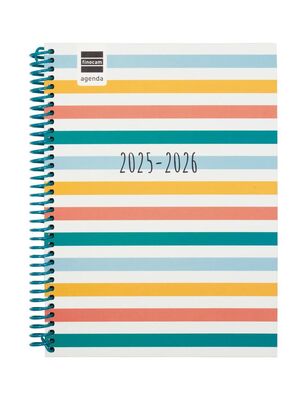 AGENDA ESCOLAR 25/26 DIVA 1/4 SVH  COLORS