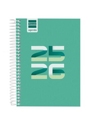AGENDA ESCOLAR 25/26 COOL 1/8 DP VERDE