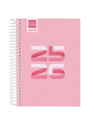 AGENDA ESCOLAR 25/26 COOL 1/8 DP ROSA