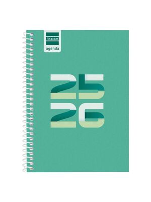 AGENDA ESCOLAR 25/26 COOL 1/8 SVH VERDE