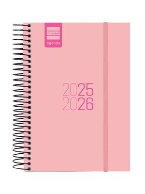 AGENDA ESCOLAR 25/26 ESPIR E-8 DP ROSA