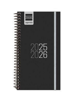 AGENDA ESCOLAR 25/26 ESPIR  E-9 SVH NEGRO