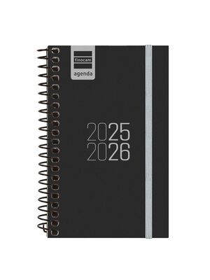AGENDA ESCOLAR 25/26 ESPIR E-3 SVH NEGRO