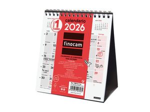 CALENDARIO SOBREMESA 2026 ESCRIBIR XS