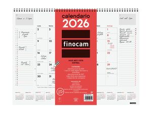 CALENDARIO VADE ESPIRAL MV 2026  42X31