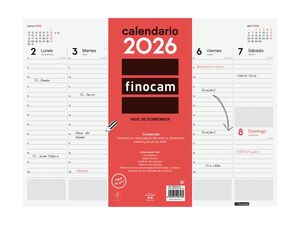 CALENDARIO VADE DE SOBREMESA ENCOLADO SVV 2026 42X31