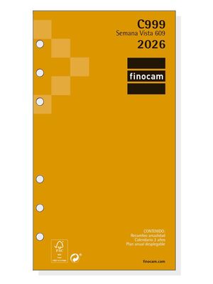 2026 * C999-RECAMBIO ANUALIDAD 609 SVH