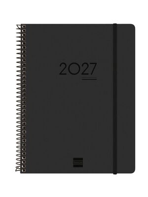 26 / 27 * AGENDA 16M. IKON E10 SVV NEGRO INTL