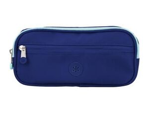 ESTUCHE ANTARTIK FUSION FLEX 3 CREMALLERAS AZUL MARINO