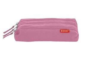 ENRI * ESTUCHE ENRI 3 CREMALLERAS ROSA