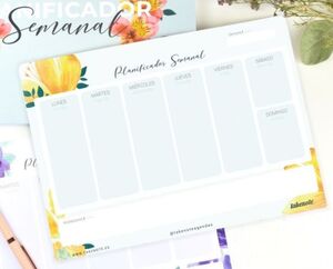 PLANIFICADOR SEMANAL FLORES