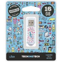 BE ORIGINAL * MEMORIA USB 16GB 2.0 MUSIC DREAM R:TEC4003-16