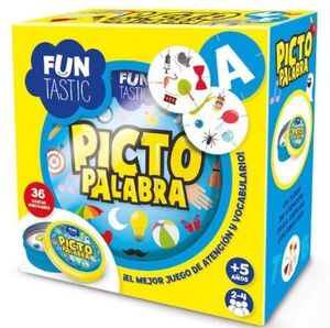 CARTAS REDONDAS FUNTASTIC PICTO PALABRAS CON CAJA